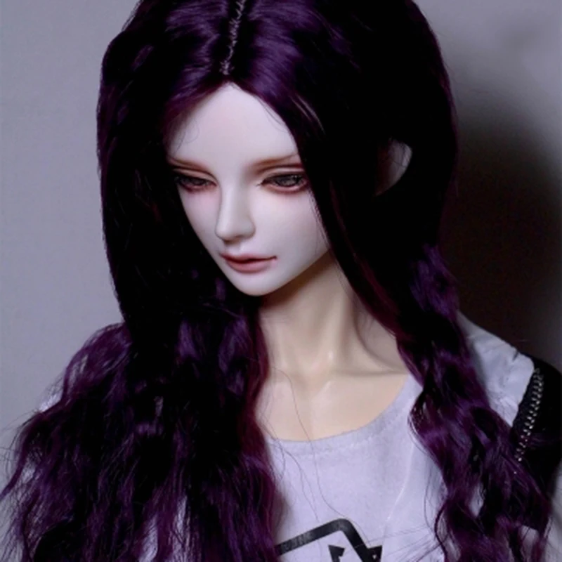 Allaosify bjd hair1/3 1/4 1/6 Bjd SD парик куклы высокая температура провод красивый длинный