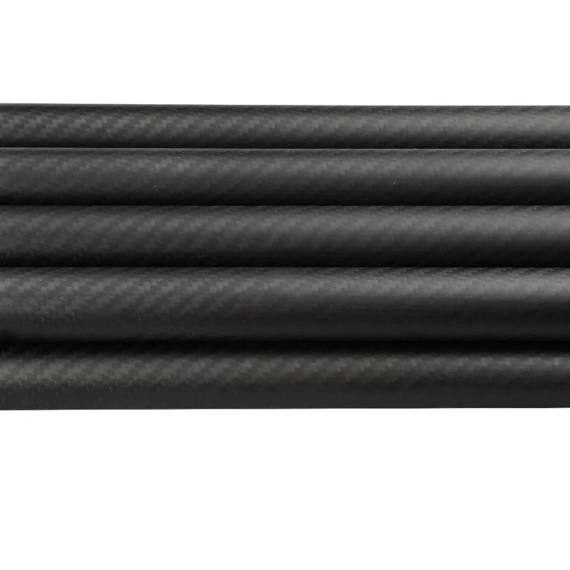 Andralyn 2pcs OD 16mm x ID 14mm x 500mm 323mm 16x14x500mm 300mm Carbon Fiber Tube Matte for FPV Multicopter Quadcopter Arms (16)