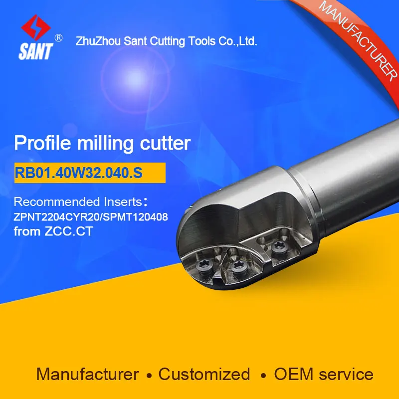 Suggested Bmr01040xp32s Indexable Milling Cutter Sant Rb01.40w32.040