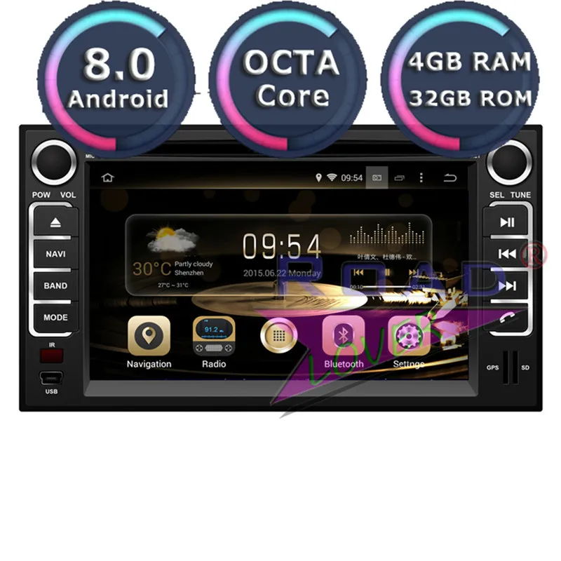 Clearance Roadlover Android 9.0 Car DVD Player For KIA Cerato Sportage Sorento Carens Optima Picanto Carnival Pride Stereo GPS Navigation 8