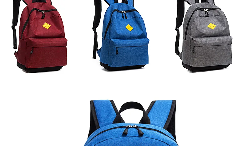 Odistance 2018 fashion laptop backpack rucksacks for teenagers solid computer unisex school backpacks mochila escolar (3)