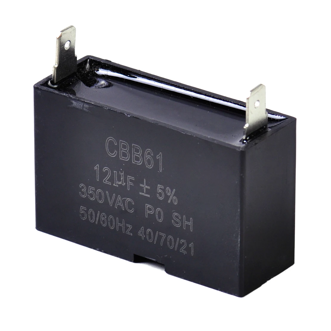 

DWCX CBB61 12uF Small Gasoline Generator Capacitor 350V AC 50 / 60HZ for Ceiling Fans Motors Pump Equipment Start-up