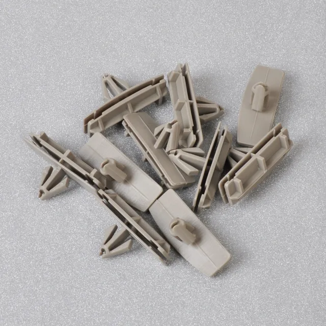 CITALL 55157055AA 20x Gray Fender Flare Moulding Clips For Jeep Liberty
