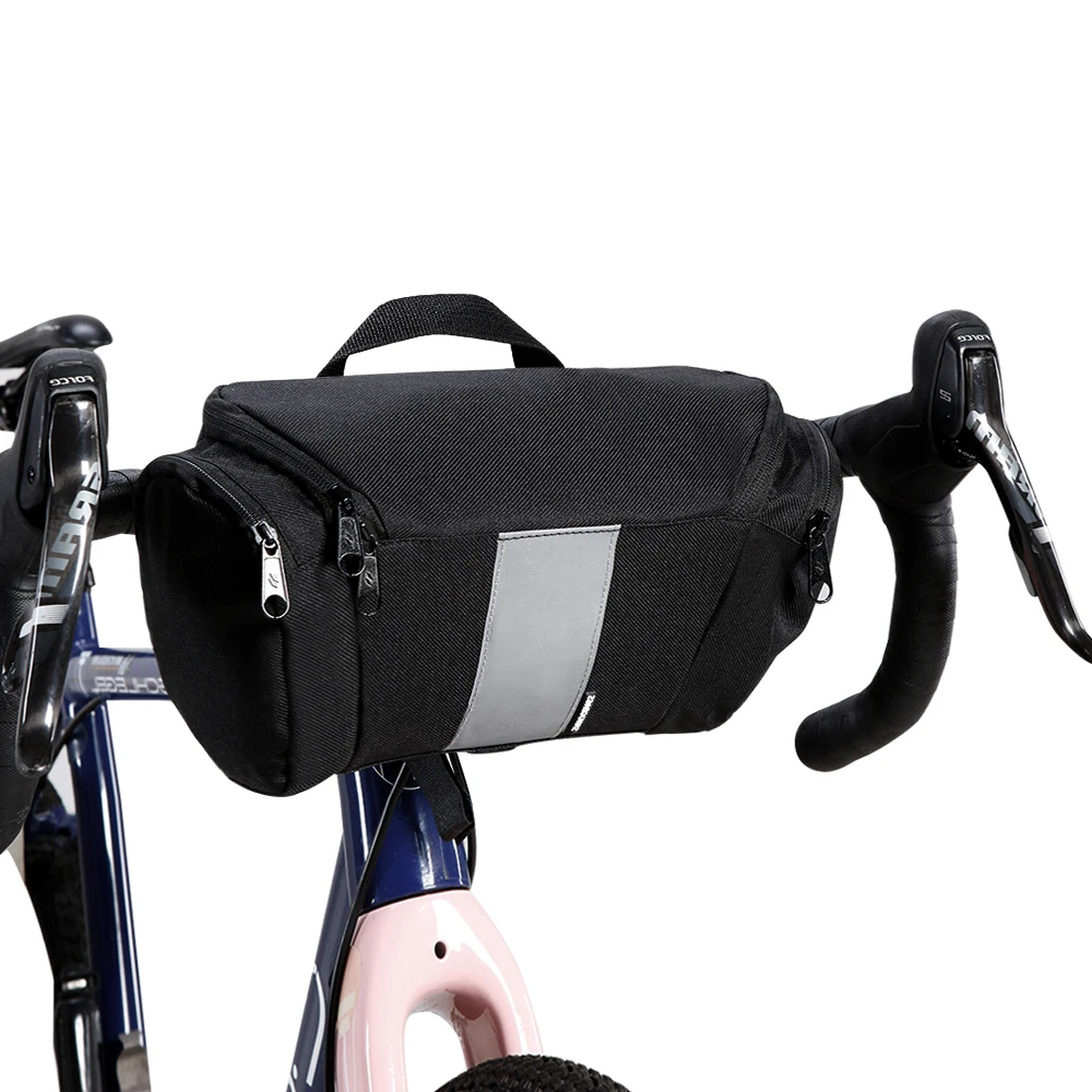 

3L Bicycle Handlebar Bag Cycling MTB Mountain Road Bike Front Basket Pannier Bag Bicycle Accessories Multifunction