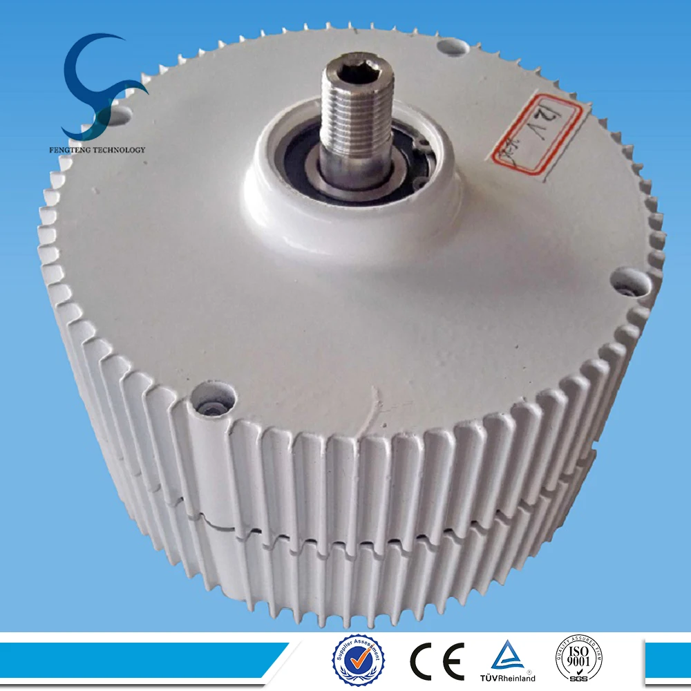 

2018 New Arrival Low Rotate Speed 300W 12V/24V/48V Output Permanent Magnet Generator Wind Turbine Alternator Low RPM PMG on sale