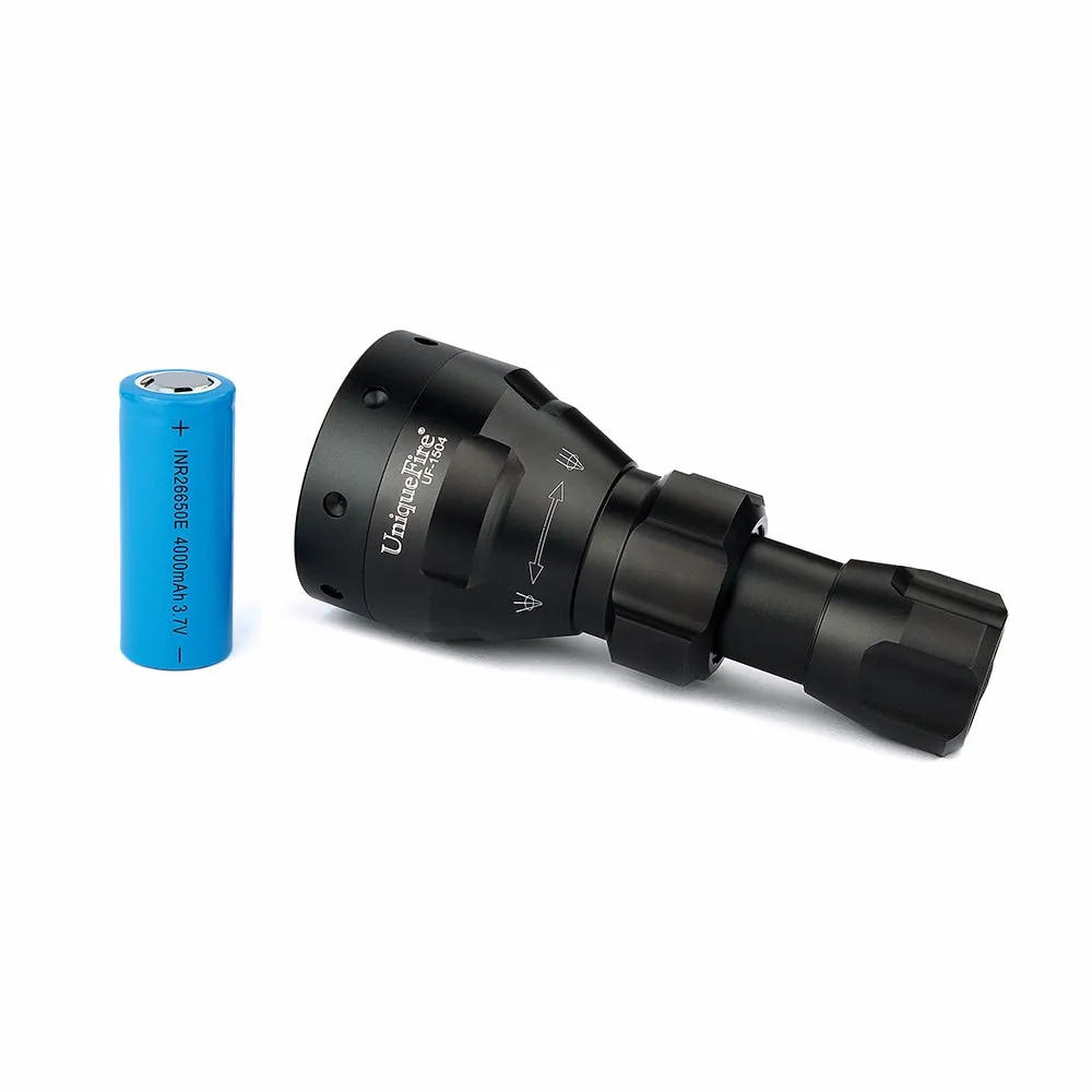 UniqueFire UF-1504 XPGXPE Upgrade Red Cree LED Flashlight(3 Mode) Shootinghunting Torch Adjustable 3W Lamp Hand Light9