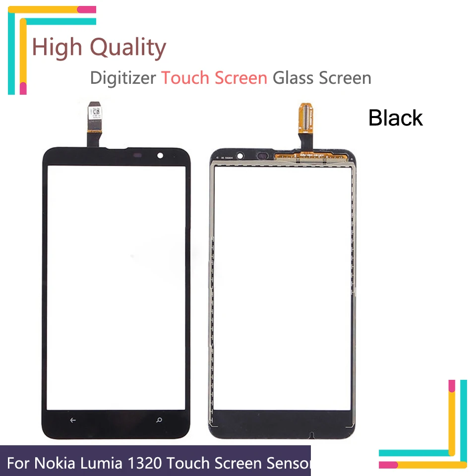 6 0 &quotдля Lumia 1320 сенсорный экран для Nokia N1320 мобильный телефона Панель передняя