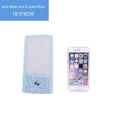 Медведь ткань кружева телевизор кондиционер пульт дистанционного управления лук крышка пылезащитный мешок чехол DTT88