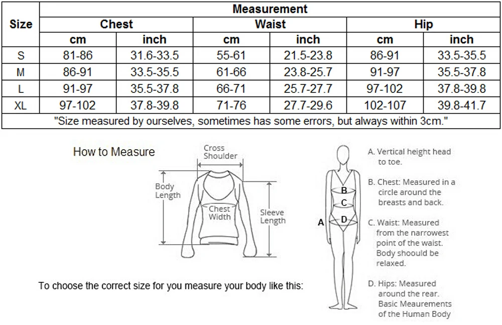 Layla London Measurements