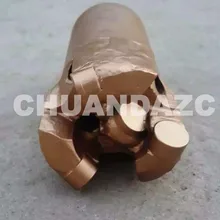 56mm 3 wings Water Well Drilling Bit Tungsten Carbide PDC Drag Bit