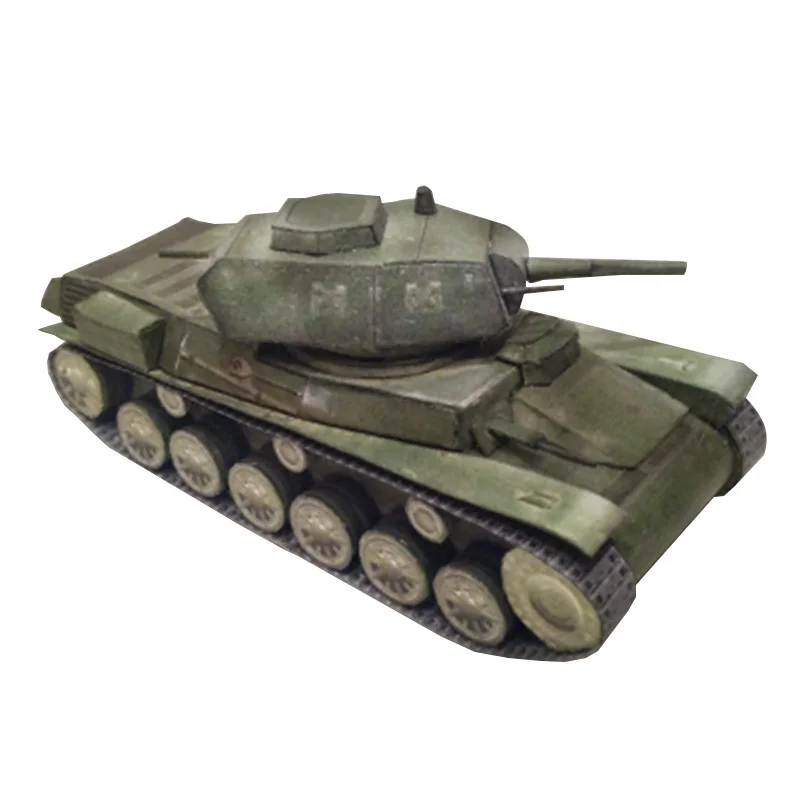 Lago Sweden 1:50 Tank DIY Бумажные модели детские игрушки игра головоломка сборка ручная