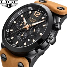 Reloje 2018 LIGE Men Watch Male Leather Automatic Date Quartz Watches Mens Top Brand Waterproof Sport Clock Relogio Masculino relogio masculino lige men watch male leather automatic date quartz digital watches mens luxury brand waterproof sport clock box