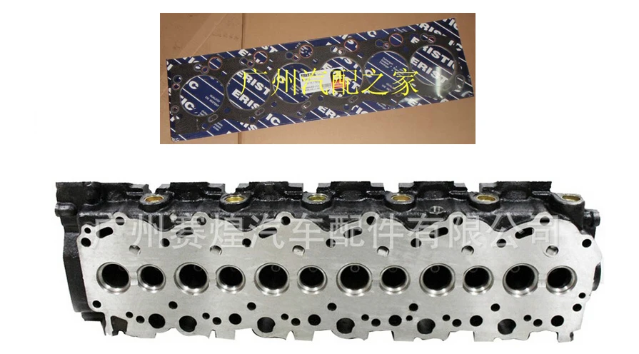 Free Shipping 1HZ 4164cc 4.2D+TD SOHC 12v Bare Cylinder Head With Gasket 11101-17012 For Toyota Coaster/Land Cruiser | Автомобили и