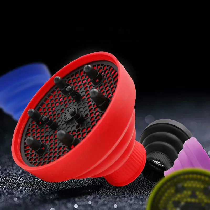 

100% Brand New Fashion Hairdryer Diffuser Cover Foldable Hair Dryer Hood Blower Hairdressing Salon Curly Styling Hair Care