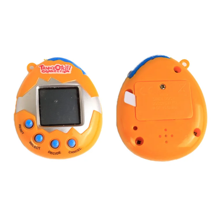 1PCS Multi-colors 90S Nostalgic Pets In 1 Virtual Cyber Pet Toy Tomagochi Electronic Pets Keychains Toys 5
