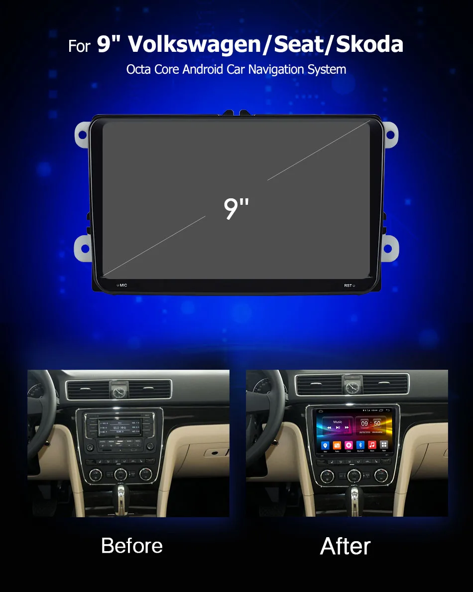 Cheap Ownice 2Din 9" Android 8.1 4G Car dvd GPS Navigation Player for Volkswagen VW SKODA GOLF 5 Golf 6 POLO PASSAT B5 B6 JETTA TIGUAN 1 Cheap Ownice 2Din 9" Android 8.1 4G Car dvd GPS Navigation Player for Volkswagen VW SKODA GOLF 5 Golf 6 POLO PASSAT B5 B6 JETTA TIGUAN 1