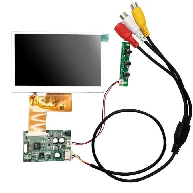 4 3 дюймовый ЖК дисплей RGB 480(RGB)x272 с AV платой драйвера модульный комплект монитор