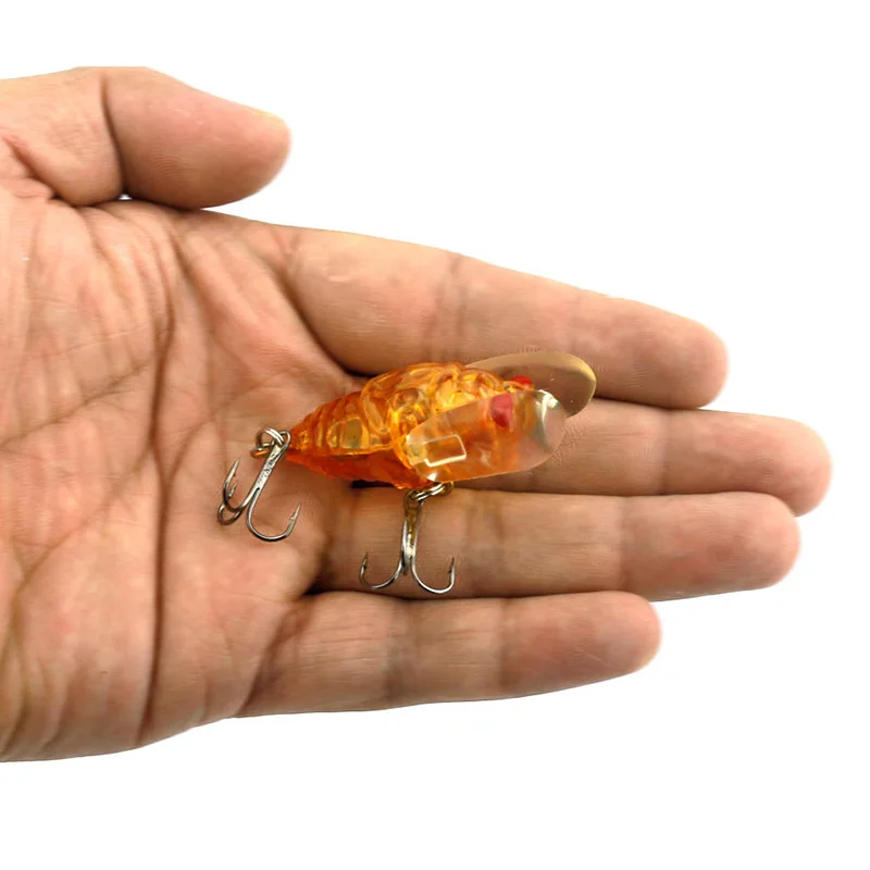 4 قطعة الصلب الكريكيت الصيد إغراء البلاستيك الحشرات الزيز الطعم إغراء 4 سنتيمتر الاصطناعي Crankbait ZJ55 4 قطعة الصلب الكريكيت الصيد إغراء البلاستيك الحشرات الزيز الطعم إغراء 4 سنتيمتر الاصطناعي Crankbait ZJ55