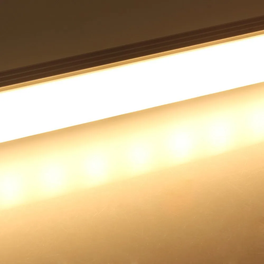 Barra de Luz Lote 168leds Chip Grande Frio Warm White Duplo Row 5630 Levou Duro Tira Rígida Max 40w Dc12v 200 Pçs - 1m 6 Luzes LED p/ bar