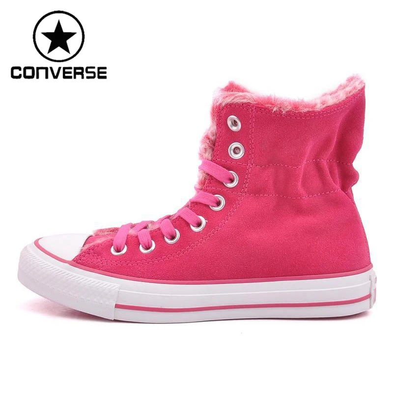 Оригинальные CONVERSE Для женщин Скейтбординг обувь кроссовки|Катание на