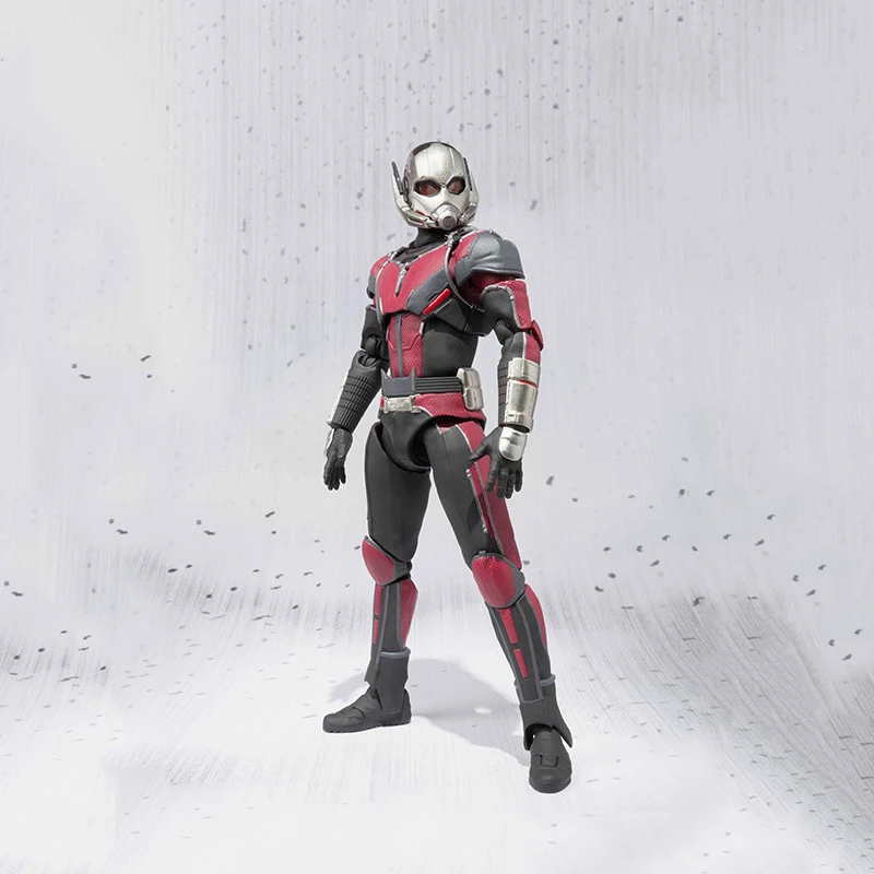 

17cm Cartoon SHF Civil War Ant Man team leader Avengers Action Figure Collection model Doll Gift Toy