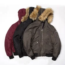 Мужская зимняя куртка-бомбер мужская теплая парка с капюшоном мужская повседневная однотонная длинная Мужская военная куртка плюс размер верхняя одежда ветрозащитная куртка