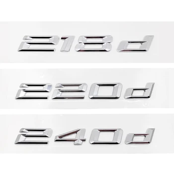 

For BMW 2 Series Sticker Plastic Number Letters 218d 220d 240d For BMW 2 Series F22 F45 F23 Car Rear Trunk Emblem Accessories