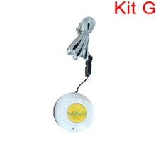 Водонепроницаемый Беспроводной тревожная кнопка Аварийная кнопка для Системы безопасности вызова аварийной ситуации и Дверные звонки Системы 433 мГц