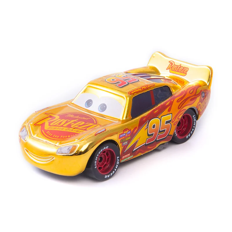 Disney Pixar Cars 2 3 Boost с пламенем Молния Маккуин Джексон шторм матер 1:55 литой под давлением металлический сплав модель автомобиля игрушка детский подарок - Цвет: McQueen 6.0