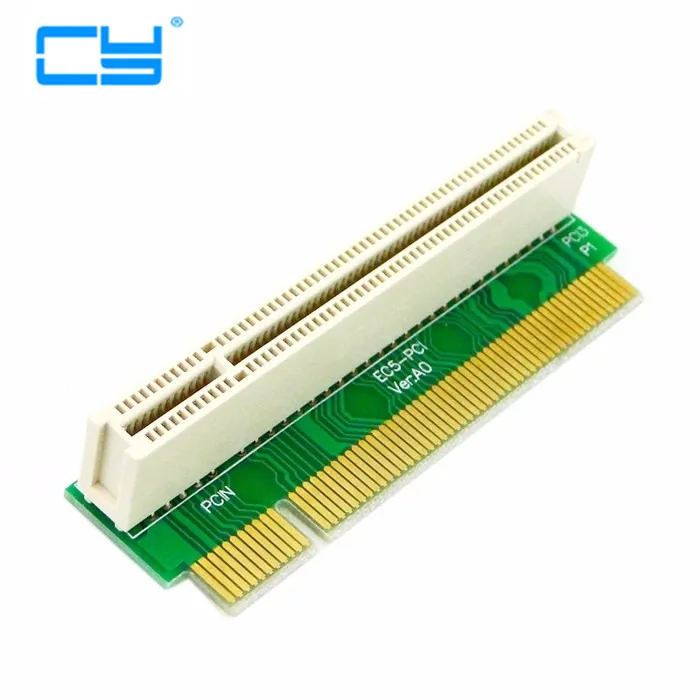 1 шт./PCI мужчин и женщин 32Bit Riser карты расширения адаптер 1U 2U 3U IPC Шасси 90 градусов вправо угловой Тип