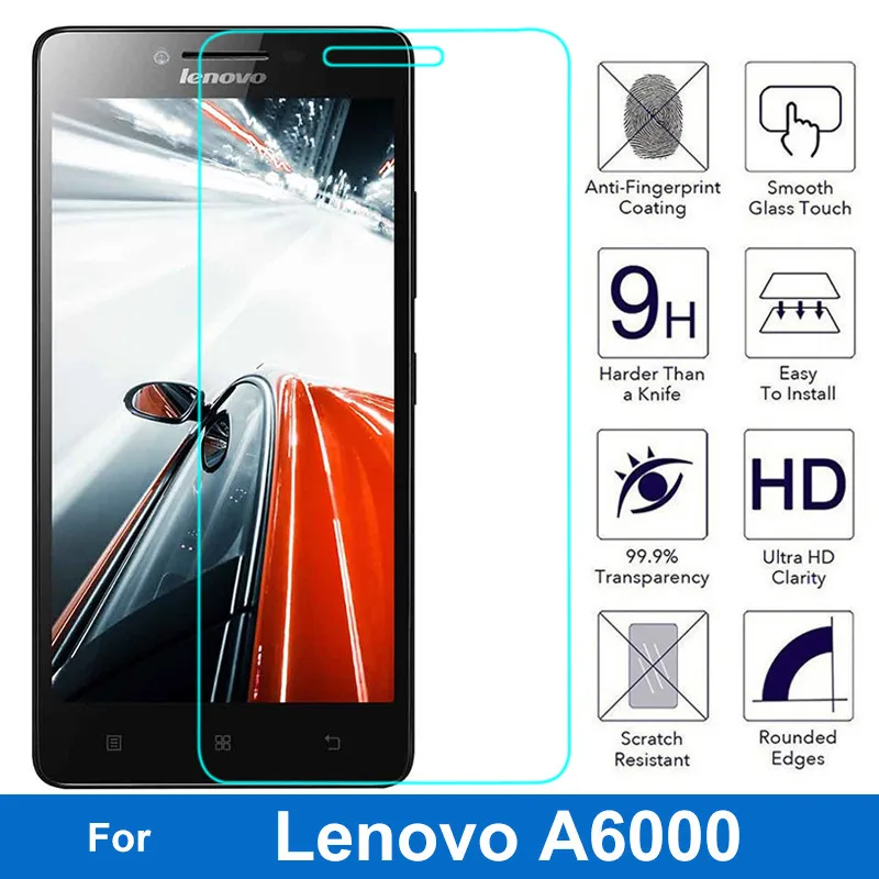 Для lenovo Lemon A6000 6010 защитная пленка из закаленного стекла для экрана 0,26 мм 9H 2.5D Защитная пленка для A6010 A6000-l A 6000 Plus