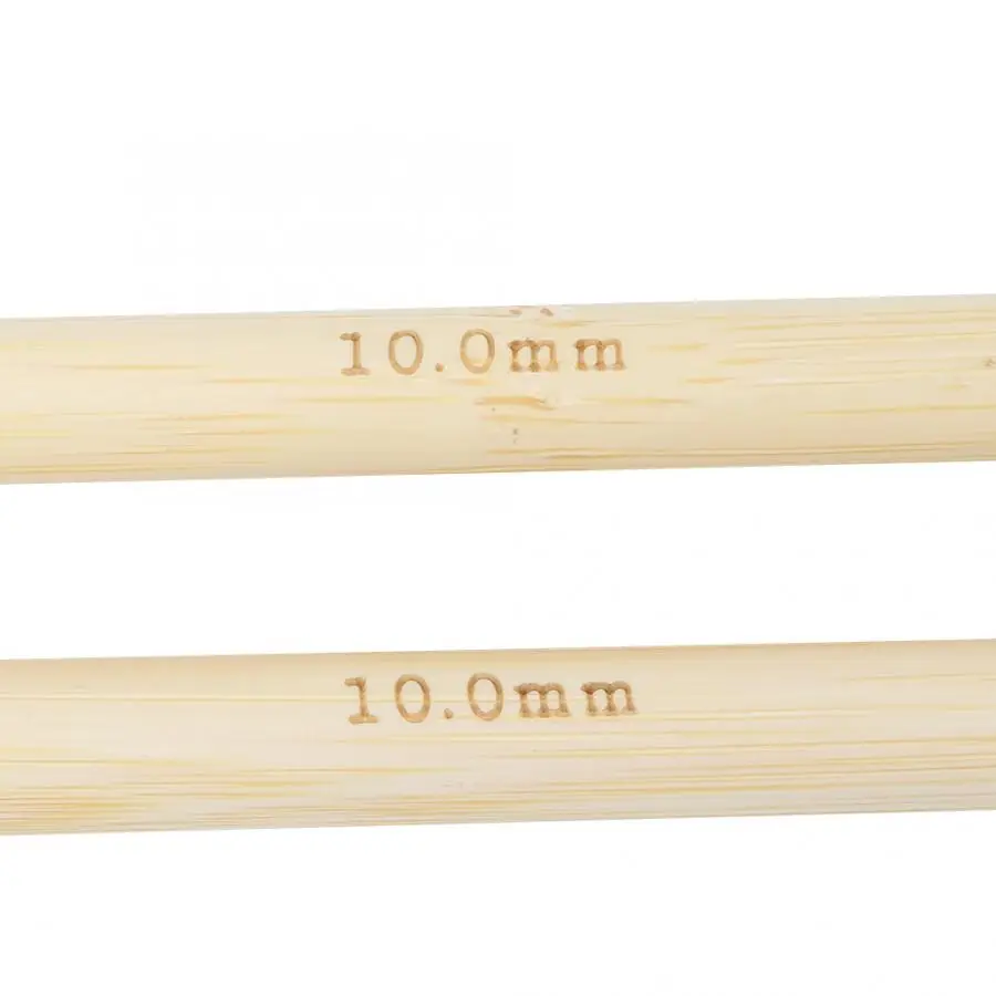 Швейные инструменты аксессуары для шитья 18 пар экологически чистых бамбуковых изготовленных одинарных игла с закруглённым концом с Шитье с бусинами
