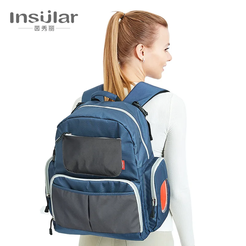 Large Nursing Bag Travel Backpack Fashion Mummy Maternity Diaper Bag Designer Stroller Baby Bag Baby Care Nappy Backpack