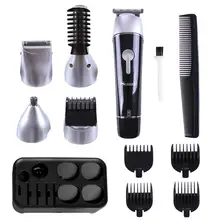 5 в 1 профессиональный триммер для волос 6 в 1 машинка для стрижки волос Бритвенные наборы электрическая бритва триммер для бороды машинка для стрижки волос