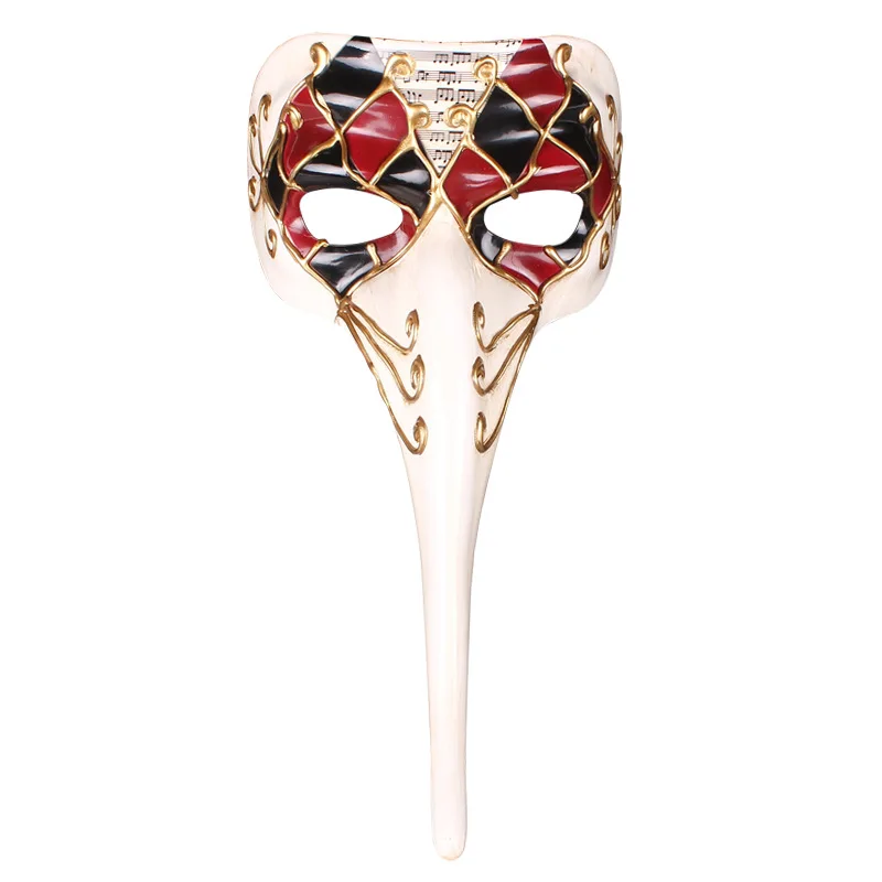 Fine Christmas Masquerade Mask Halloween Party Mask Festival Cosplay Masks Big Long Nose Decoration