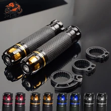 7/" 22mm Universal Motorcycle Handle Handlebar Moto Hand Bar Grip For SUZUKI GSX750 GSX1000 GSX1250 GSX1400 GSX650F GSXR Moto