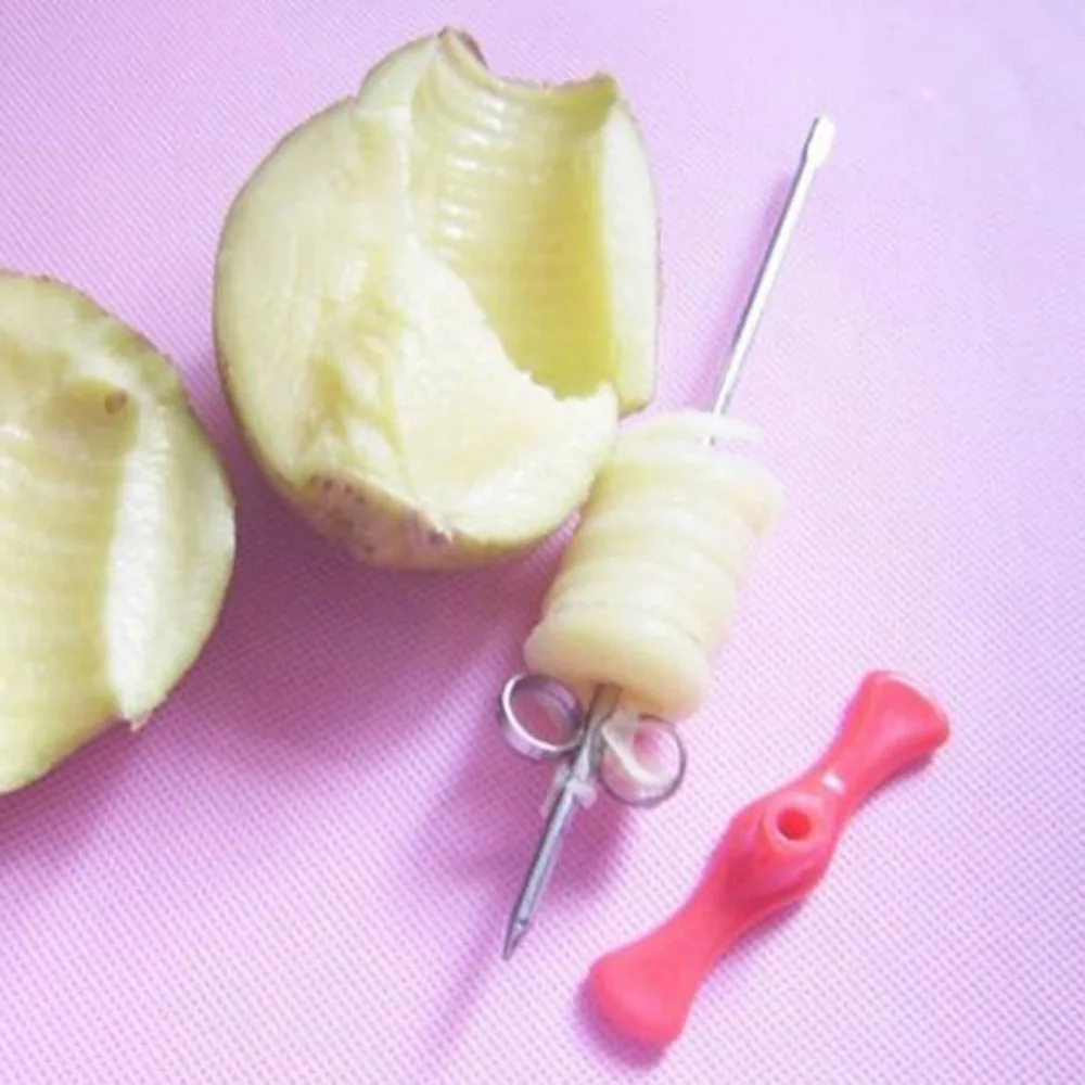 Ручной роликовый спиральный слайсер редиска инструменты для приготовления картофеля Овощной спиральный резак кухонные принадлежности, фрукты инструменты для резьбы кухонный гаджет