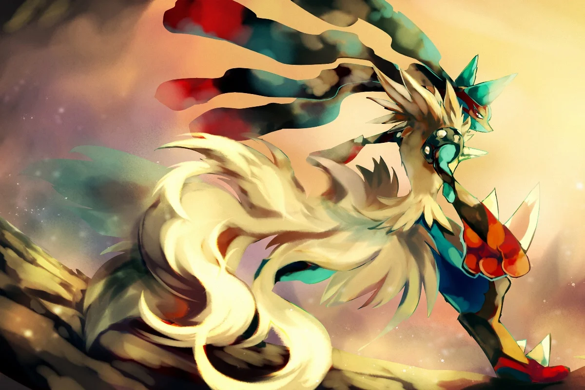 mega lucario pokemon living