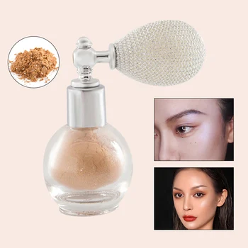 

1 Pcs Spray Shimmer Powder Highlighter Face Makeup Cosmetic Long Lasting Facial Makeup Spray Highlighter Glitter for Women
