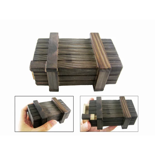 

Creative Wooden Puzzles Magic Secret Box with Drawer Compartment Puzzle Brain Teaser Educational Luban Toys Kids Christmas Gifts