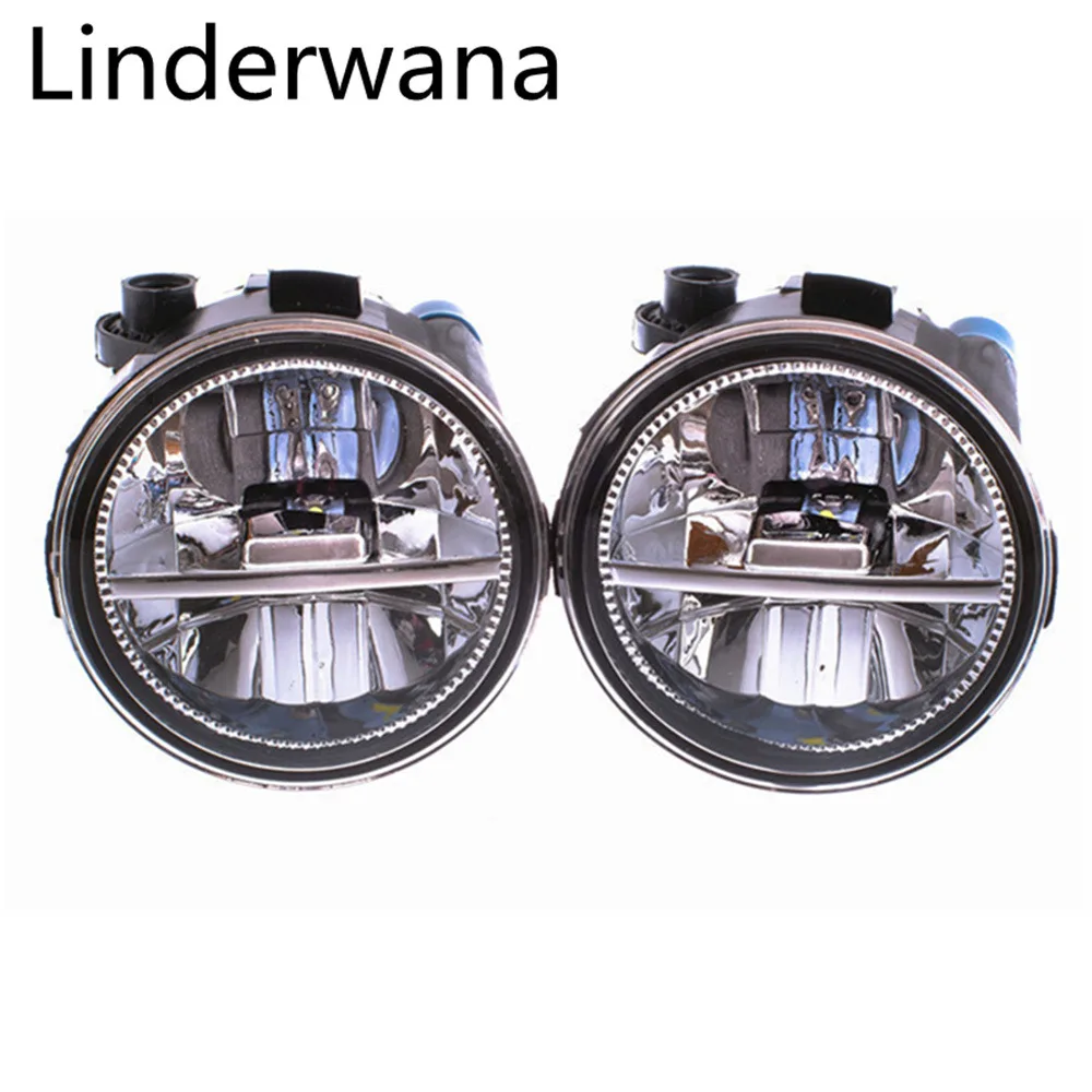

Fog Lamp Assembly Super Bright Fog Light For Nissan Note E11 MPV 2006-2015 high brightness Led Fog Light DRL Lamps 20W 2Pcs