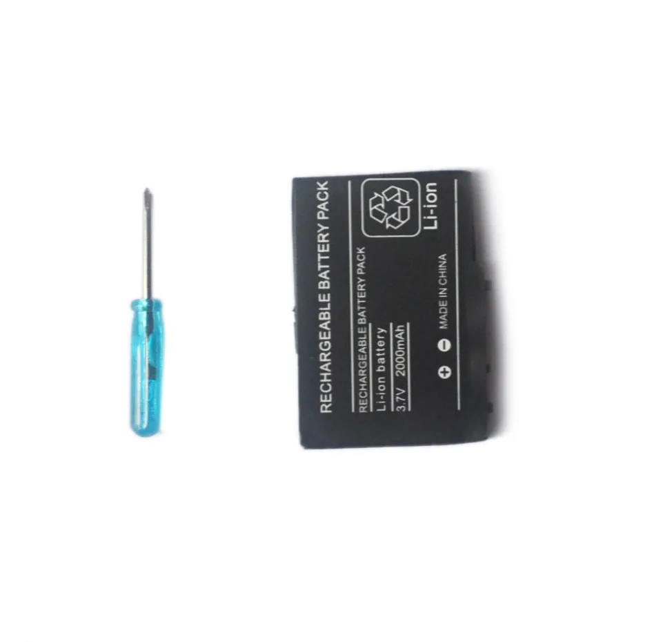 

3.7V 2000mAh Rechargeable Lithium-ion Battery with Free Screwdriver Tool Pack Kit for Nintend D SL N DSL NDSLite