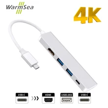 Dex станция для samsung Galaxy Note 8 S8 S9 концентратор USB Type C Thunderbolt 3 адаптер с HDMI 4K USB 3,0 портами для MacBook