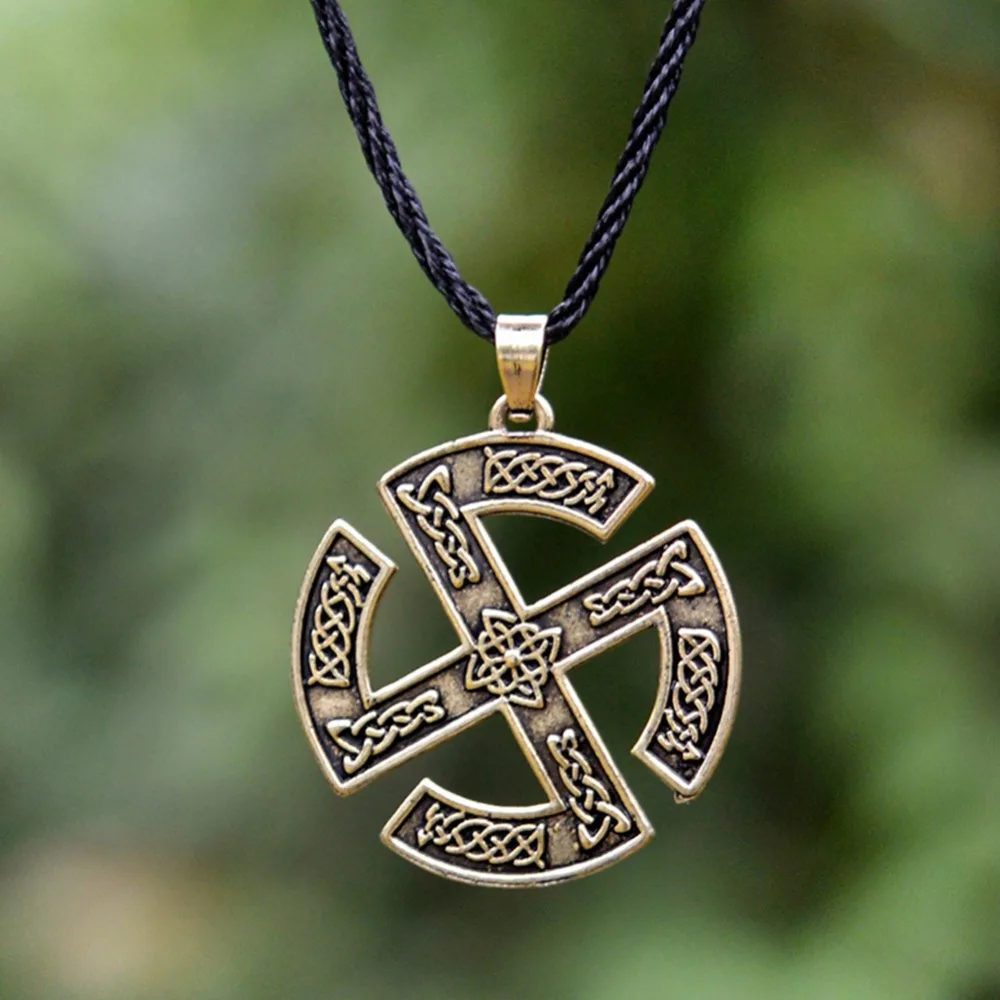 Buy Viking Rune Necklace Circle Pendant Necklace