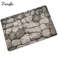 Zeegle дверные коврики для гостиной ковер в холл каменный узор коврик для ванной Нескользящая спальня ковер ванная комната ковры