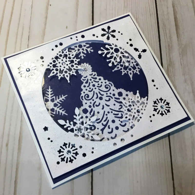 

Snowflake Dies Tree Sock Cutting dies Christmas Die Metal cutting dies for DIY Craft Paper Card Making scrapbooking decoration