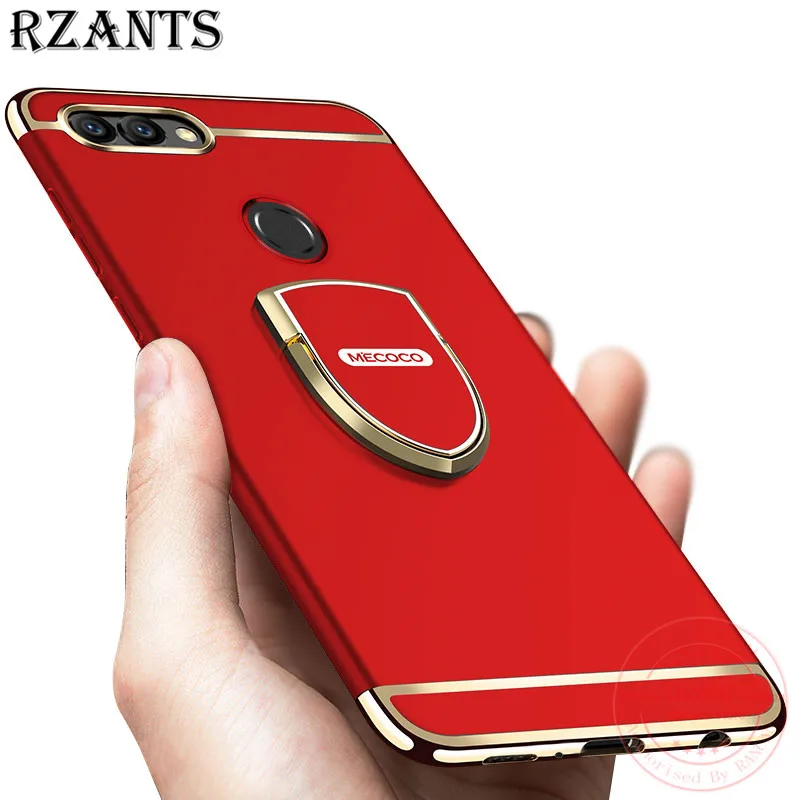 Rzants Телефон чехол для huawei Nova 2 Lite (Y7 Pro 2018) футляр 360 вращения держателя кольца