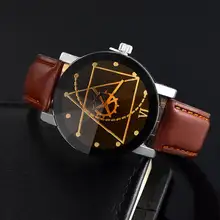 CTPOR часы мужские часы Специальный дизайн шестерни спортивные модные мужские кожаные иглы Длина кварцевые наручные часы мужские часы Relogio