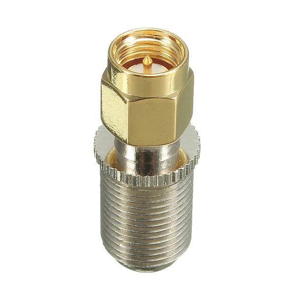 

10pcs F Female Jack to SMA Male Plug RF Coaxial Adapter Connector