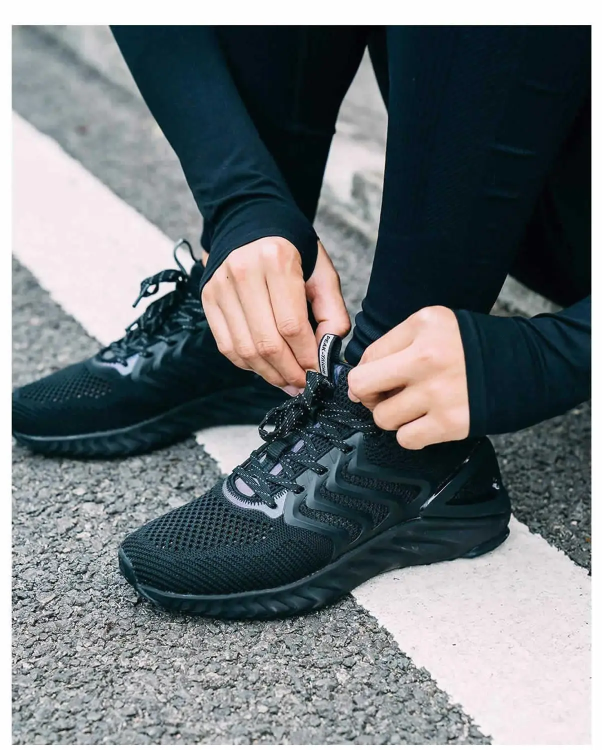 Xiaomi Men's shoes state very adaptive technology running shoes comfortable breathable wear non-sli